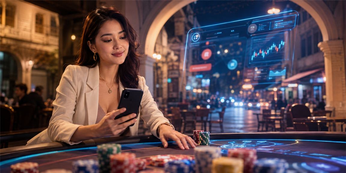 Pengguna di Ipoh menikmati hiburan loteri dan permainan kasino di platform form1